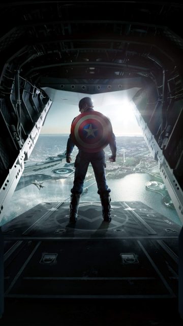 The Captain America iPhone Wallpaper