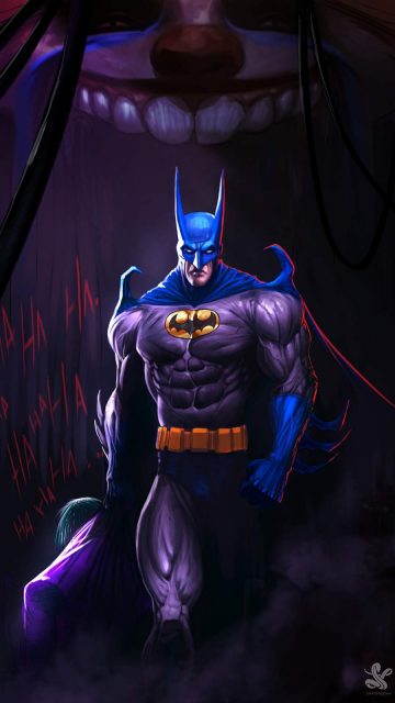 The Evil Batman iPhone Wallpaper