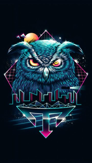 The Owl iPhone Wallpaper