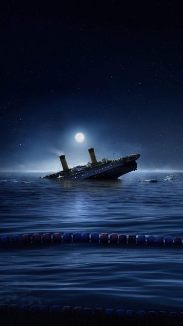 Titanic Ship iPhone Wallpaper