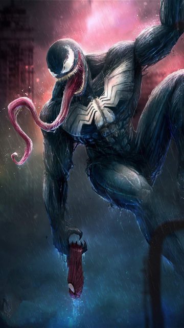 Venom Art HD iPhone Wallpaper