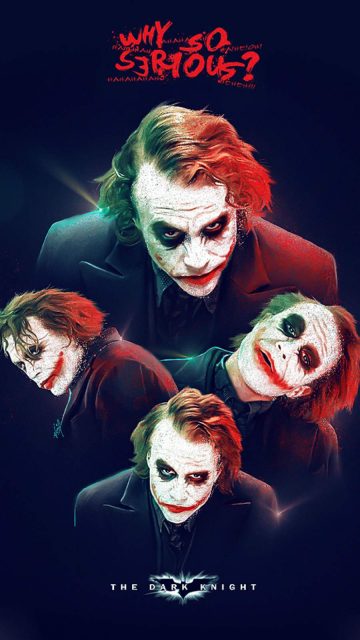 Why So Serious iPhone Wallpaper