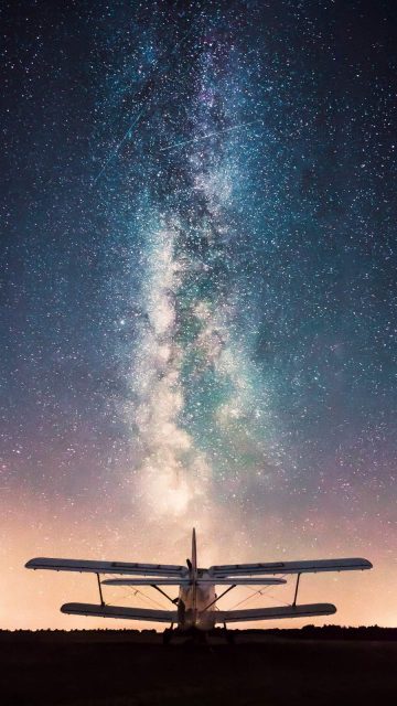 Astro Milky Way iPhone Wallpaper