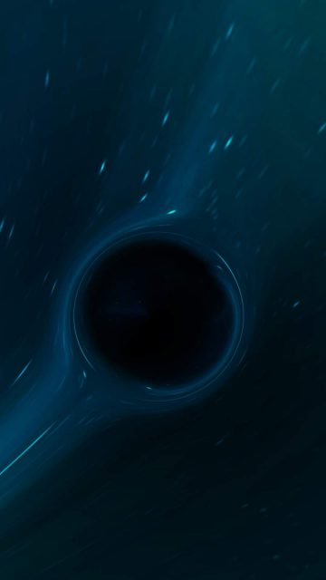 Black Hole iPhone Wallpaper