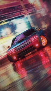 Dodge Challenger Drift iPhone Wallpaper