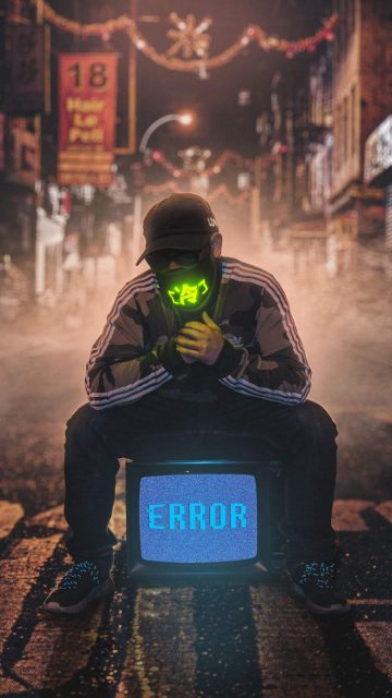 Fatal Error iPhone Wallpaper