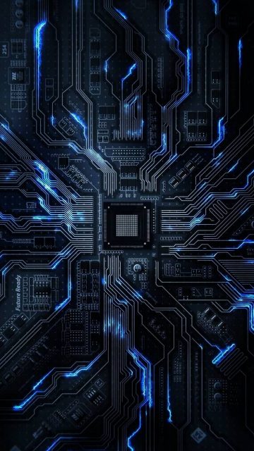 Mobile Motherboard iPhone Wallpaper