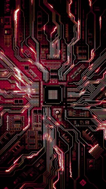 Motherboard Chip iPhone Wallpaper