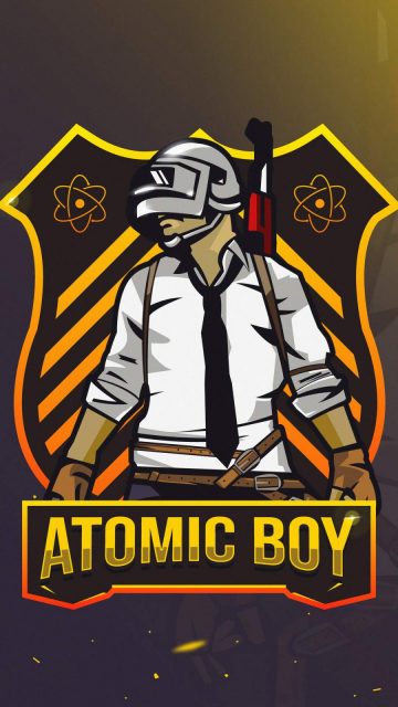 PUBG Atomic Boy iPhone Wallpaper