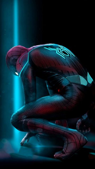 Spiderman Rise Up iPhone Wallpaper