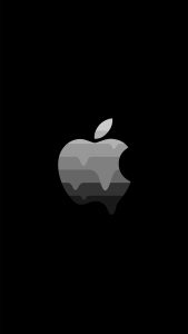 Apple Dark iPhone Wallpaper