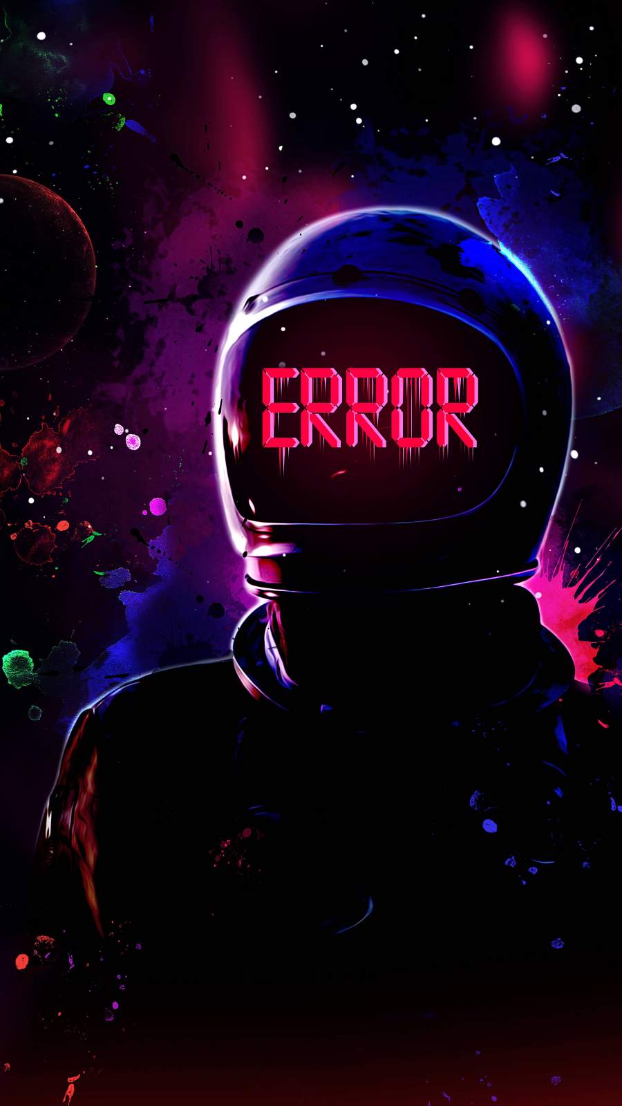 Astronaut Error iPhone Wallpaper  iPhone Wallpapers