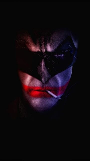 Bat Joker iPhone Wallpaper