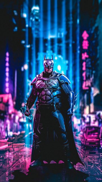 Batman Combat Suit iPhone Wallpaper