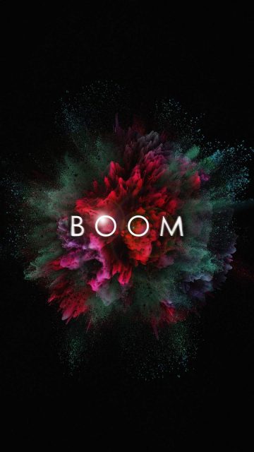 Boom iPhone Wallpaper