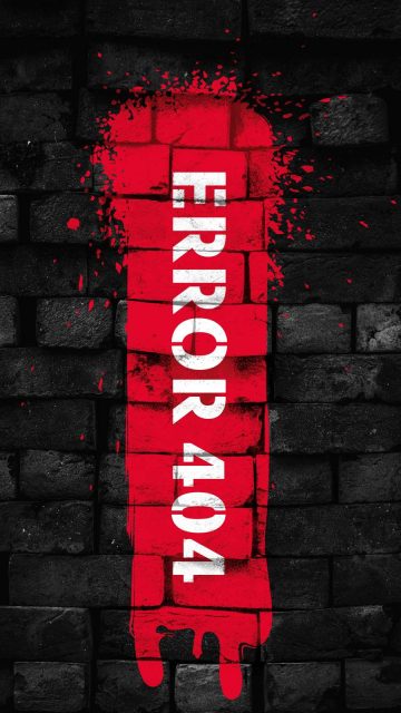 Error 404 iPhone Wallpaper