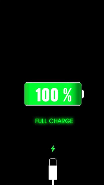 Full Charge iPhone Wallpaper