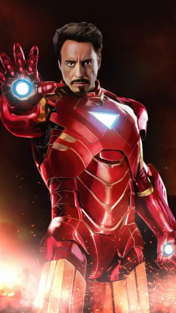 Iron Man 4K Artwork iPhone Wallpaper