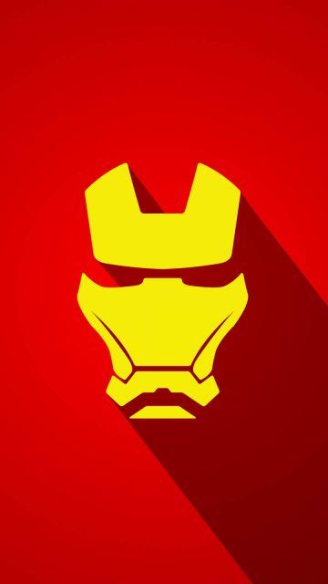 Iron Man Art Minimalist iPhone Wallpaper