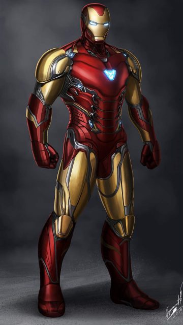 Iron Man Mark 85 4K iPhone Wallpaper