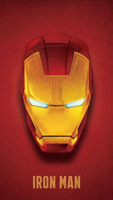 Iron Man Mask 4K iPhone Wallpaper