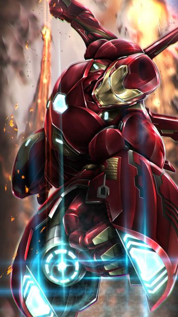 Iron Man Weapon iPhone Wallpaper