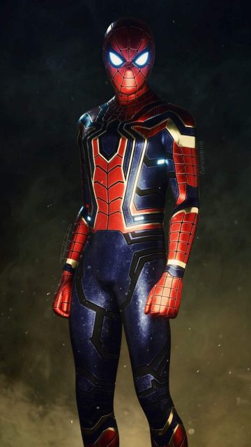 Iron Spider iPhone Wallpaper