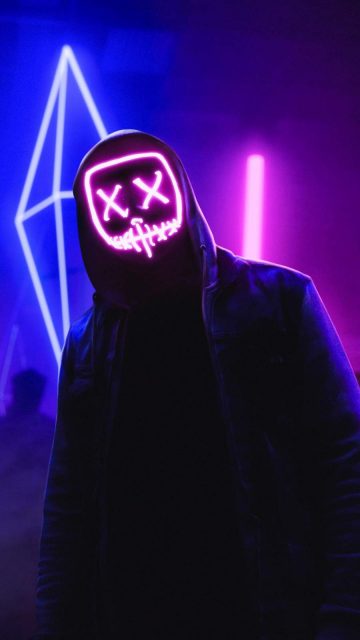 Mystic Mask iPhone Wallpaper