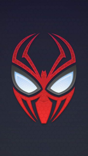 Spider Mask iPhone Wallpaper