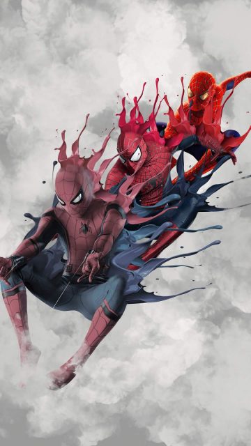 Spiderman Generations iPhone Wallpaper