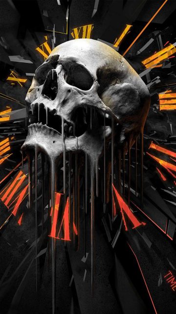 Time is Killer iPhone Wallpaper