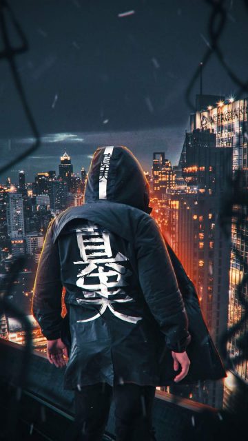 Urban Ninja iPhone Wallpaper