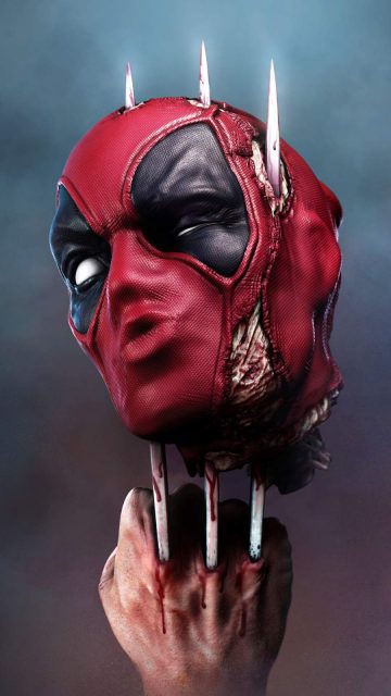 Wolverine vs Deadpool iPhone Wallpaper