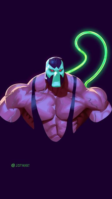 Bane Minimal iPhone Wallpaper