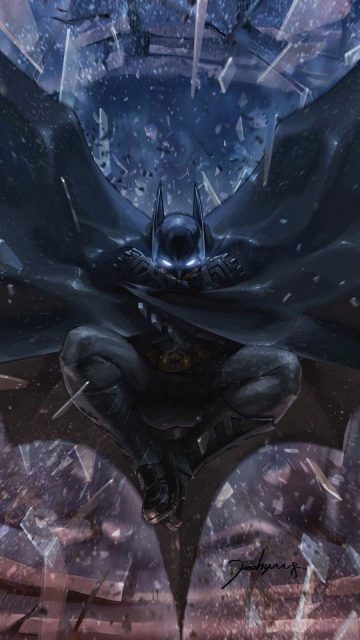Batman Grave iPhone Wallpaper