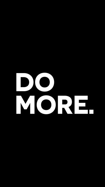 Do More iPhone Wallpaper