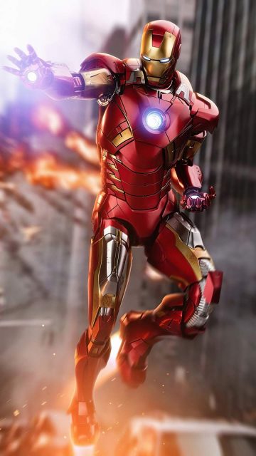 Iron Man 4K iPhone Wallpaper