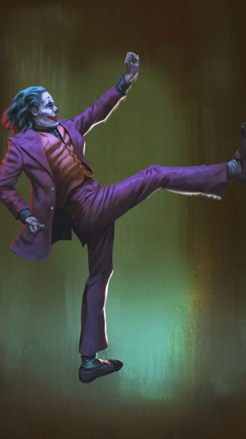 Joker Dance iPhone Wallpaper