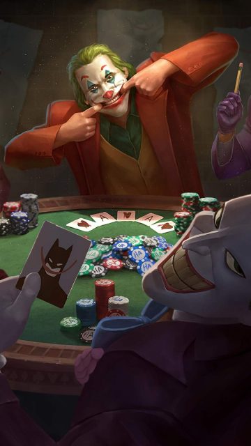 Joker Poker iPhone Wallpaper