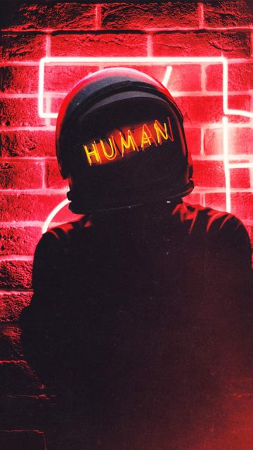 Just Being Human iPhone Wallpaper