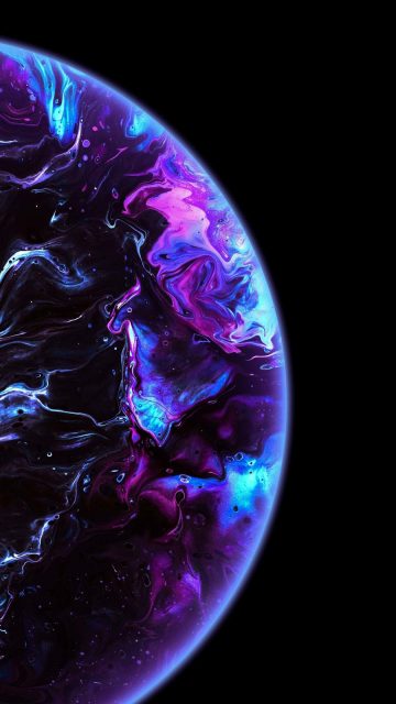 Sphere Marble Planet iPhone Wallpaper