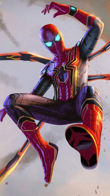 Spiderman Instant Killer Suit iPhone Wallpaper