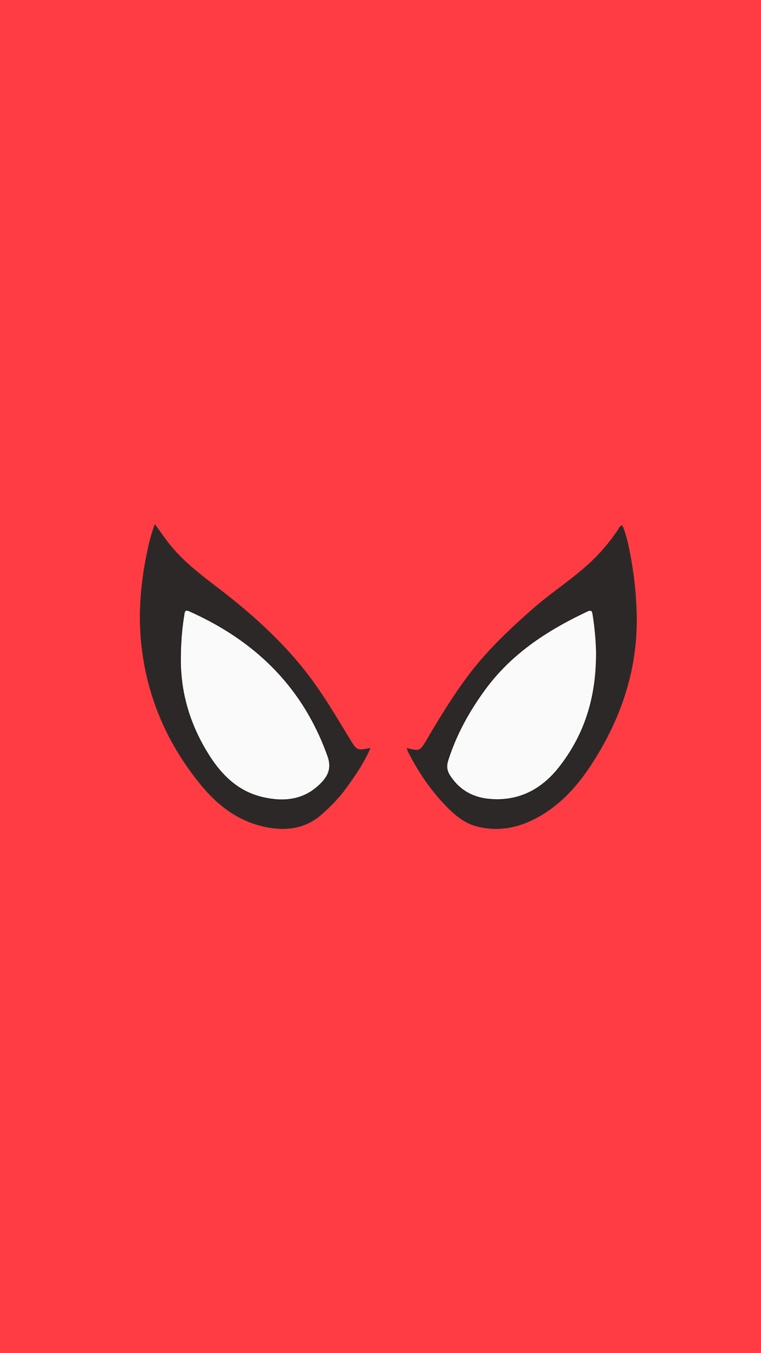 Spiderman Red Minimal Background iPhone Wallpaper - iPhone Wallpapers