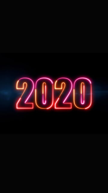 2020 New Year iPhone Wallpaper 1