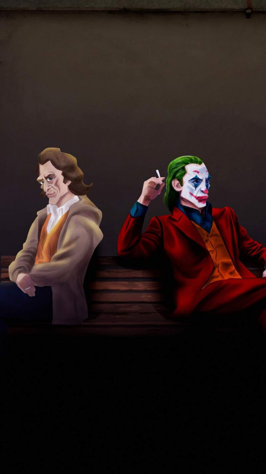 Arthur and Evil Joker iPhone Wallpaper - iPhone Wallpapers : iPhone ...