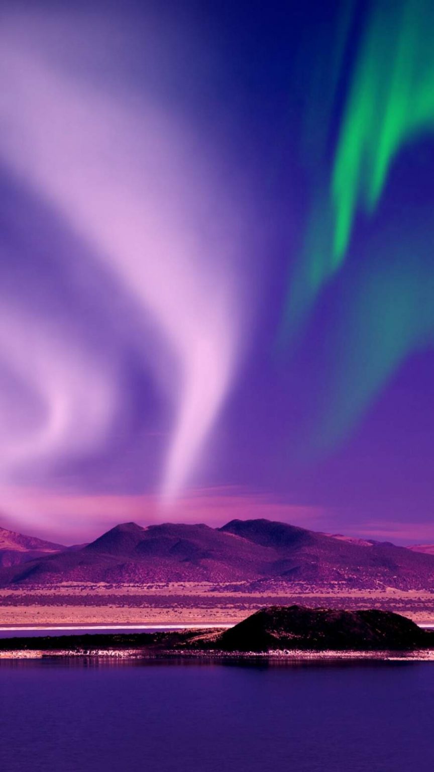 Aurora Borealis Beautiful View iPhone Wallpaper - iPhone Wallpapers