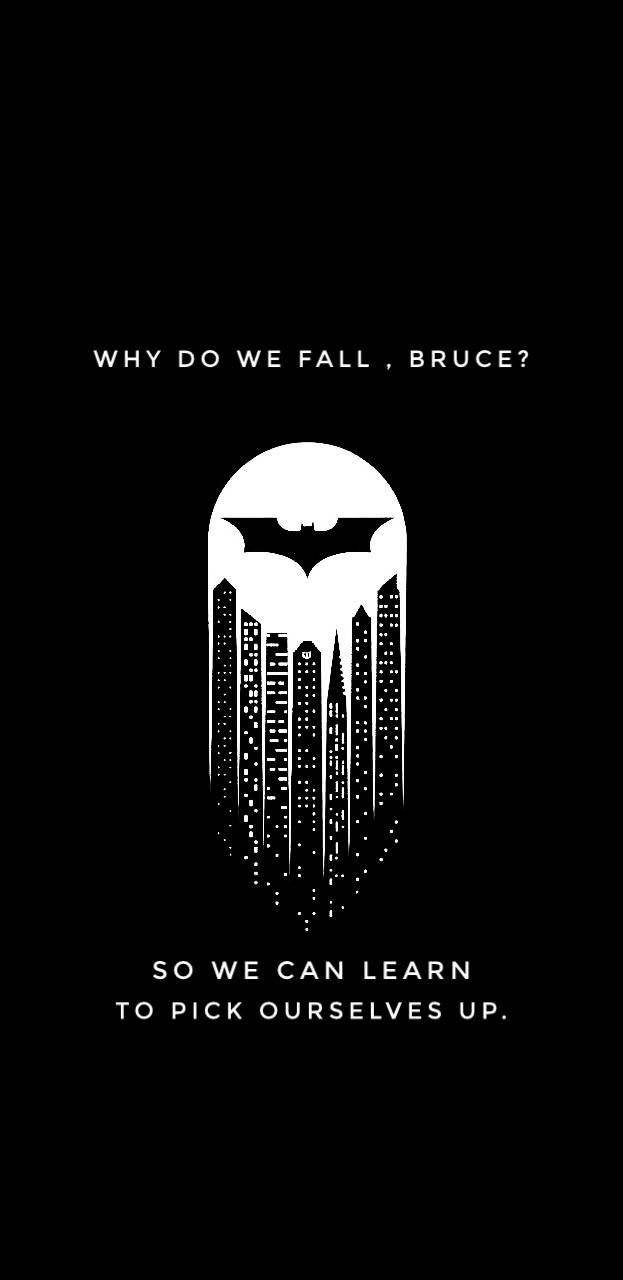 Batman Quote iPhone Wallpaper