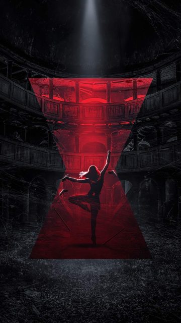 Black Widow Artwork iPhone Wallpaper