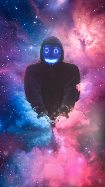Call Me A Spaceman iPhone Wallpaper