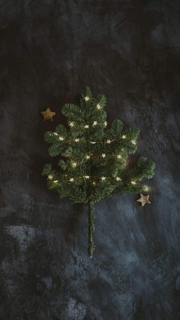 Christmas Tree Decoration iPhone Wallpaper